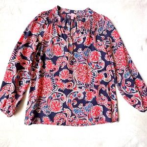 🤍Lilly Pulitzer Elsa Top/Blouse